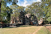 Chau Say Tevoda temple - view from east of the complex.